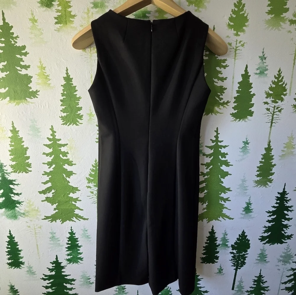 Elegant J. Crew Black Sleeveless Dress